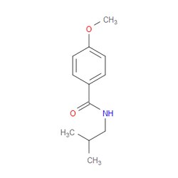 Aobchem&nbsp;4-Methoxy-N-(2-methylpropyl)benzamide | ≥95% | CAS 7464-51-9 | C12H17NO2 | 250mg