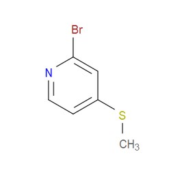 Aobchem&nbsp;2-Bromo-4-methylsulfanylpyridine | ≥95% | CAS 1193244-91-5 | C6H6BrNS | 5g