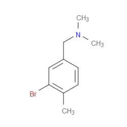 Aobchem&nbsp;Dimethyl[(3-Bromo-4-methylphenyl)methyl]amine | ≥95% | CAS 1414870-57-7 | C10H14BrN | 10g