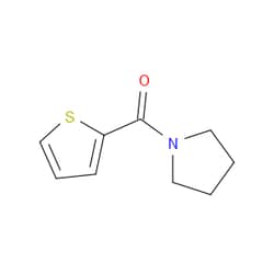Aobchem&nbsp;1-Pyrrolidinyl-2-thienylmethanone | ≥95% | CAS 69340-21-2 | C9H11NOS | 500mg