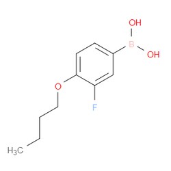Aobchem&nbsp;4-Butoxy-3-fluorophenylboronic acid | ≥97% | CAS 156487-13-7 | C10H14BFO3 | 10g