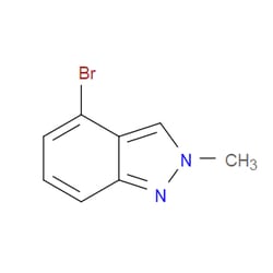 Aobchem&nbsp;4-Bromo-2-methyl-2H-indazole | ≥97% | CAS 590417-93-9 | C8H7BrN2 | 5g
