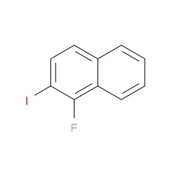 Aobchem&nbsp;1-Fluoro-2-iodonaphthalene | ≥95% | CAS 501433-09-6 | C10H6FI | 250mg