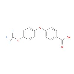 Aobchem&nbsp;4-(4-(Trifluoromethoxy)phenoxy)benzoic acid | ≥95% | CAS 617245-31-5 | C14H9F3O4 | 500mg