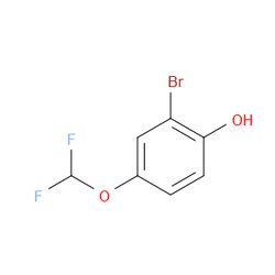 Aobchem&nbsp;2-Bromo-4-(difluoromethoxy)phenol | ≥97% | CAS 88798-12-3 | C7H5BrF2O2 | 500mg