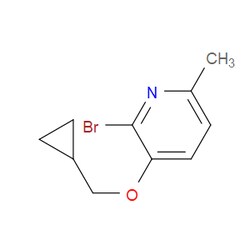 Aobchem&nbsp;2-Bromo-3-(cyclopropylmethoxy)-6-methylpyridine | ≥95% | CAS 1856380-48-7 | C10H12BrNO | 10g