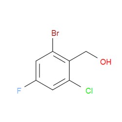 Aobchem&nbsp;(2-Bromo-6-chloro-4-fluorophenyl)methanol | ≥97% | CAS 2090530-61-1 | C7H5BrClFO | 1g