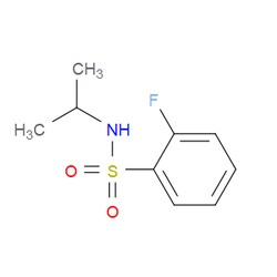 Aobchem&nbsp;2-Fluoro-N-isopropylbenzenesulfonamide | ≥95% | CAS 923243-98-5 | C9H12FNO2S | 5g