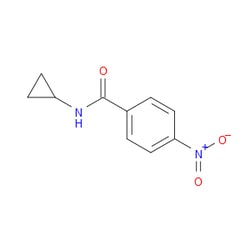 Aobchem&nbsp;N-cyclopropyl-4-nitrobenzamide | ≥95% | CAS 88229-21-4 | C10H10N2O3 | 1g