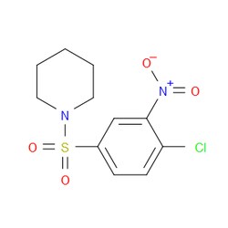 Aobchem&nbsp;1-[(4-Chloro-3-nitrophenyl)sulfonyl]piperidine | 95% | CAS 53162-43-9 | C11H13ClN2O4S | 5g