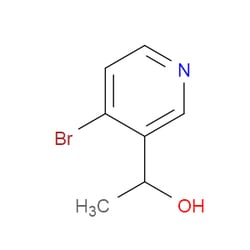 Aobchem&nbsp;1-(4-Bromopyridin-3-yl)ethanol | ≥95% | CAS 154105-65-4 | C7H8BrNO | 250mg
