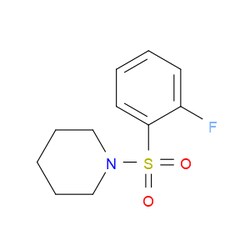 Aobchem&nbsp;1-((2-Fluorophenyl)sulfonyl)piperidine | ≥95% | CAS 613657-02-6 | C11H14FNO2S | 5g