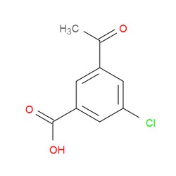 Aobchem&nbsp;3-Acetyl-5-chlorobenzoic acid | ≥95% | CAS 1393566-58-9 | C9H7ClO3 | 500mg
