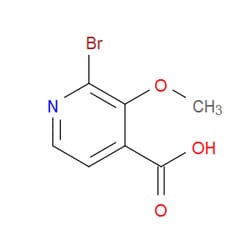 Aobchem&nbsp;2-Bromo-3-methoxyisonicotinic acid | ≥95% | CAS 1256810-33-9 | C7H6BrNO3 | 1g