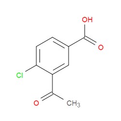 Aobchem&nbsp;3-Acetyl-4-chlorobenzoic acid | ≥95% | CAS 258273-35-7 | C9H7ClO3 | 5g
