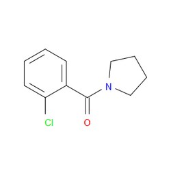 Aobchem&nbsp;(2-Chlorophenyl)(pyrrolidin-1-yl)methanone | ≥95% | CAS 70657-66-8 | C11H12ClNO | 1g