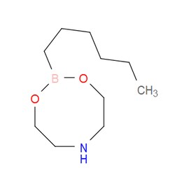 Aobchem&nbsp;1-Hexaneboronic acid  cyclic iminodiethylene ester | ≥95% | CAS 96472-47-8 | C10H22BNO2 | 10g