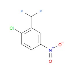 Aobchem&nbsp;1-Chloro-2-(difluoromethyl)-4-nitrobenzene | ≥95% | CAS 627527-11-1 | C7H4ClF2NO2 | 1g