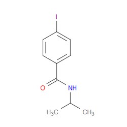 Aobchem&nbsp;4-Iodo-N-(1-methylethyl)benzamide | ≥95% | CAS 425416-87-1 | C10H12INO | 5g