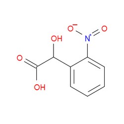 Aobchem&nbsp;2-Hydroxy-2-(2-nitrophenyl)acetic acid | 95% | CAS 67603-23-0 | C8H7NO5 | 250mg