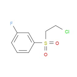 Aobchem&nbsp;1-((2-Chloroethyl)sulfonyl)-3-fluorobenzene | 95% | CAS 1520651-86-8 | C8H8ClFO2S | 5g
