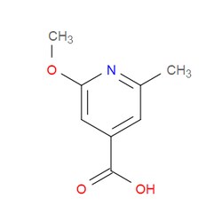 Aobchem&nbsp;2-Methoxy-6-methylisonicotinic acid | ≥95% | CAS 54221-94-2 | C8H9NO3 | 1g