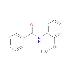 Aobchem&nbsp;N-(2-Methoxyphenyl)benzamide | ≥95% | CAS 5395-00-6 | C14H13NO2 | 500mg