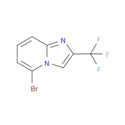 Aobchem&nbsp;5-Bromo-2-(trifluoromethyl)imidazo[1 2-a]pyridine | ≥97% | CAS 1079993-39-7 | C8H4BrF3N2 | 1g
