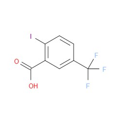 Aobchem&nbsp;2-Iodo-5-(trifluoromethyl)benzoic acid | ≥97% | CAS 702641-04-1 | C8H4F3IO2 | 10g