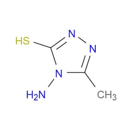 Aobchem&nbsp;4-Amino-5-methyl-4H-1 2 4-triazole-3-thiol | ≥95% | CAS 20939-15-5 | C3H6N4S | 5g