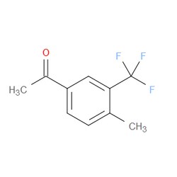 Aobchem&nbsp;1-(4-Methyl-3-(trifluoromethyl)phenyl)ethanone | ≥95% | CAS 851262-98-1 | C10H9F3O | 500mg