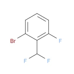 Aobchem&nbsp;1-Bromo-2-(difluoromethyl)-3-fluorobenzene | ≥95% | CAS 1166820-46-7 | C7H4BrF3 | 5g