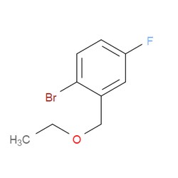 Aobchem&nbsp;Benzene  1-bromo-2-(ethoxymethyl)-4-fluoro- | ≥97% | CAS 1704065-12-2 | C9H10BrFO | 250mg
