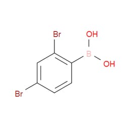 Aobchem&nbsp;(2 4-Dibromophenyl)boronic acid | ≥97% | CAS 1627830-02-7 | C6H5BBr2O2 | 1g