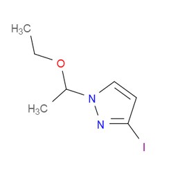Aobchem&nbsp;1-(1-Ethoxyethyl)-3-iodo-1H-pyrazole | 95% | CAS 1639858-69-7 | C7H11IN2O | 500mg