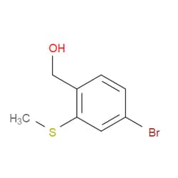 Aobchem&nbsp;(4-Bromo-2-(methylthio)phenyl)methanol | ≥95% | CAS 918328-15-1 | C8H9BrOS | 500mg