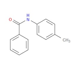 Aobchem&nbsp;N-(p-tolyl)benzamide | ≥95% | CAS 582-78-5 | C14H13NO | 500mg