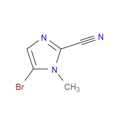 Aobchem&nbsp;5-Bromo-1-methyl-1H-imidazole-2-carbonitrile | ≥95% | CAS 1578484-69-1 | C5H4BrN3 | 1g