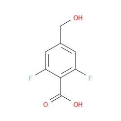 Aobchem&nbsp;2 6-Difluoro-4-(hydroxymethyl)benzoic acid | ≥95% | CAS 1378805-89-0 | C8H6F2O3 | 5g