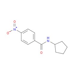 Aobchem&nbsp;N-cyclopentyl-4-nitrobenzamide | ≥95% | CAS 301226-07-3 | C12H14N2O3 | 250mg