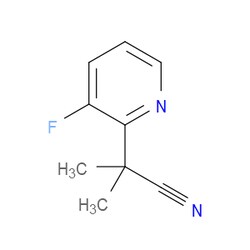 Aobchem&nbsp;3-Fluoro-   -dimethyl-2-pyridineacetonitrile | ≥95% | CAS 871239-59-7 | C9H9FN2 | 1g