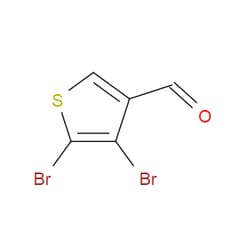 Aobchem&nbsp;4 5-Dibromothiophene-3-carbaldehyde | ≥97% | CAS 61200-56-4 | C5H2Br2O | 250mg