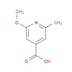 Aobchem&nbsp;2-Methoxy-6-methylisonicotinic acid | ≥95% | CAS 54221-94-2 | C8H9NO3 | 500mg