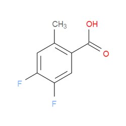 Aobchem&nbsp;4 5-Difluoro-2-methylbenzoic acid | ≥95% | CAS 183237-86-7 | C8H6F2O2 | 10g