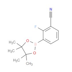 Aobchem&nbsp;3-Cyano-2-fluorophenylboronic acid pinacol ester | ≥95% | CAS 1218791-15-1 | C13H15BFNO2 | 25g
