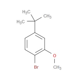 Aobchem&nbsp;1-Bromo-4-(tert-butyl)-2-methoxybenzene | ≥97% | CAS 78347-90-7 | C11H15BrO | 10g