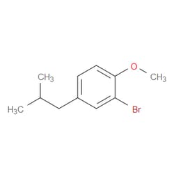 Aobchem&nbsp;2-Bromo-4-isobutyl-1-methoxybenzene | ≥95% | CAS 1889095-66-2 | C11H15BrO | 10g