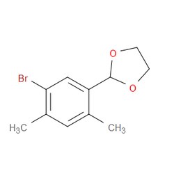 Aobchem&nbsp;2-(5-Bromo-2 4-dimethylphenyl)-1 3-dioxolane | ≥95% | CAS 2624417-78-1 | C11H13BrO2 | 10g