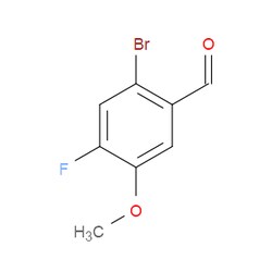 Aobchem&nbsp;2-Bromo-4-fluoro-5-methoxybenzaldehyde | ≥97% | CAS 865186-62-5 | C8H6BrFO2 | 25g