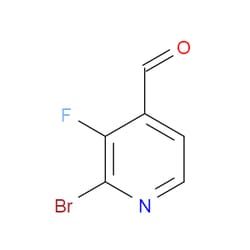 Aobchem&nbsp;2-Bromo-3-fluoroisonicotinaldehyde | ≥95% | CAS 1227572-94-2 | C6H3BrFNO | 25g
